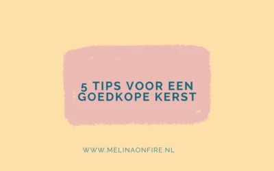 5 Tips voor een goedkope kerst