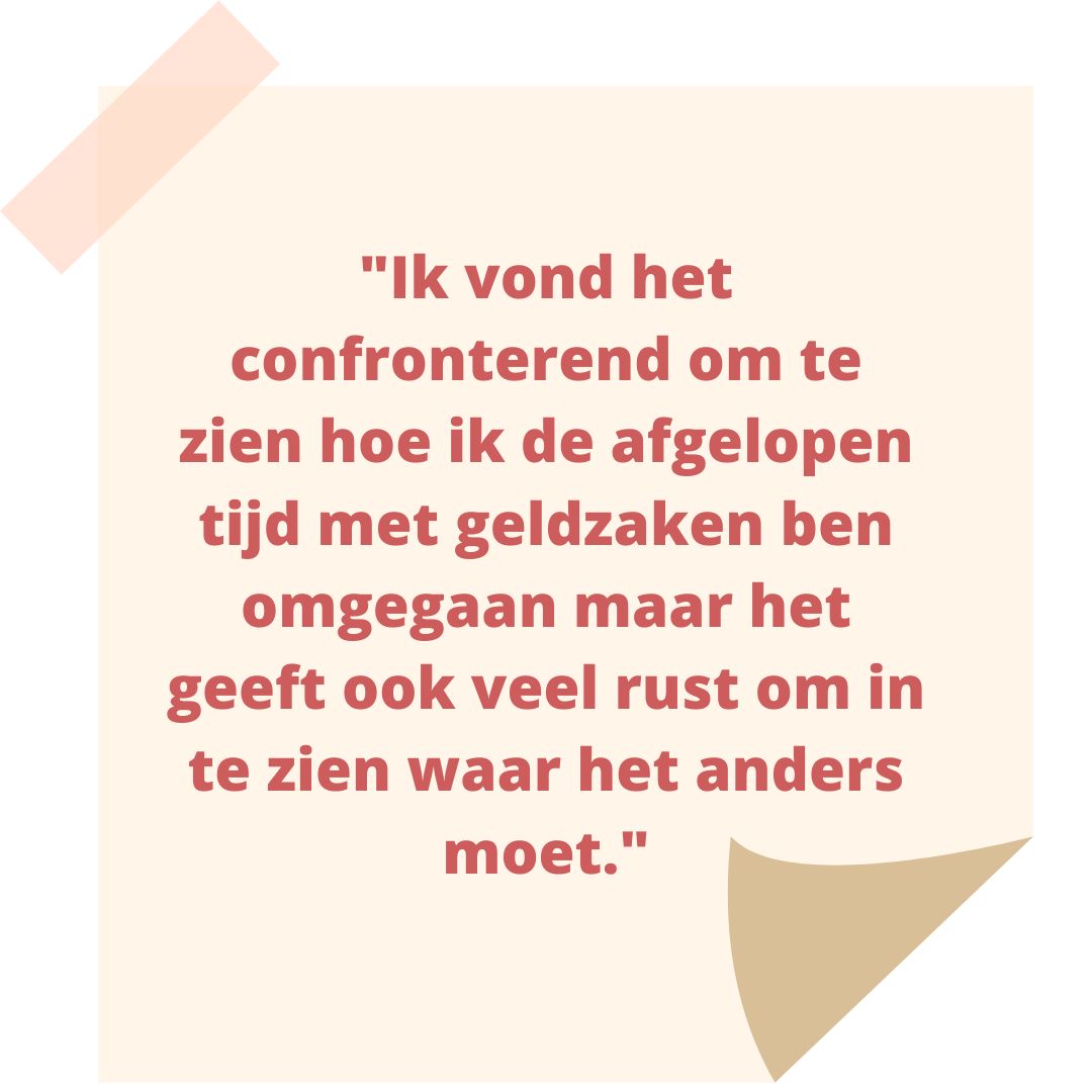 Voor de cursus vloog het geld eruit zodra ik het geld binnenkreeg, nu heb ik veel meer inzicht en weet ik hoe ik meer geld moet aantrekken (7)