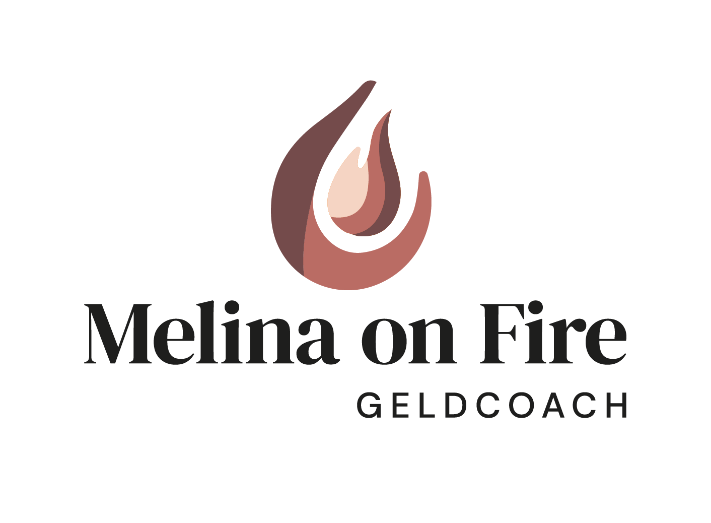 Logo Melina on Fire - Geldcoach