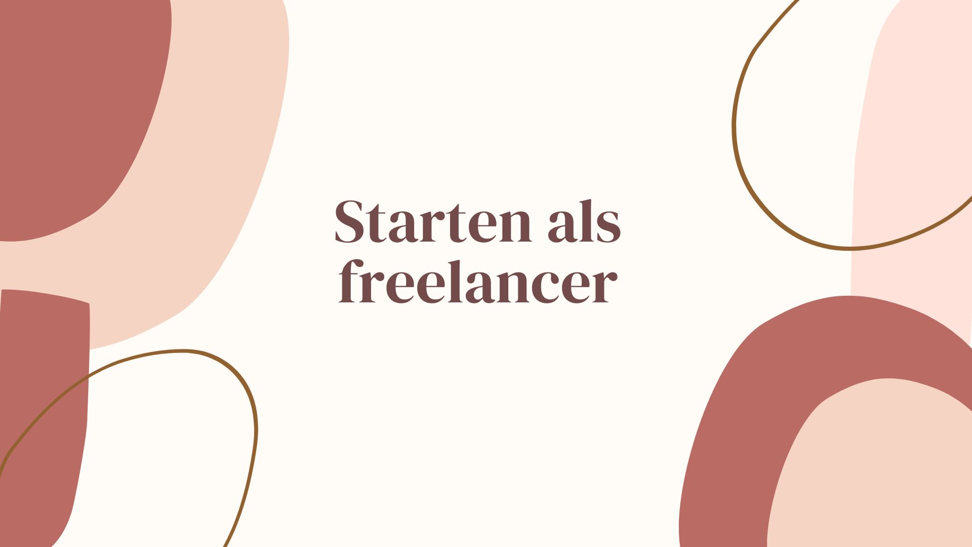starten als freelancer