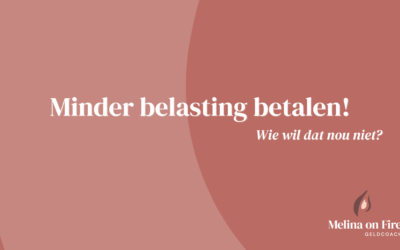 Minder belasting betalen