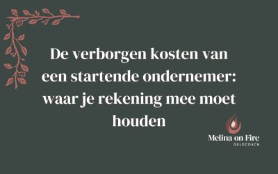 De verborgen kosten van een startende ondernemer: waar je rekening mee moet houden