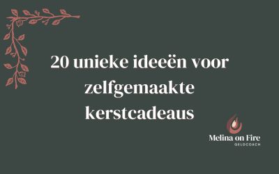 20 unieke ideeën voor zelfgemaakte kerstcadeaus