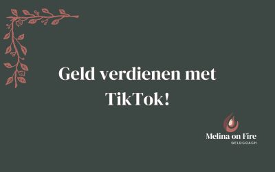 Hoe verdien je met TikTok!