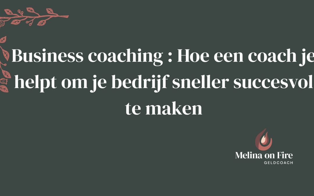 Business coaching