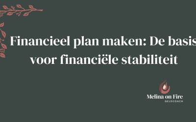 Financieel plan maken
