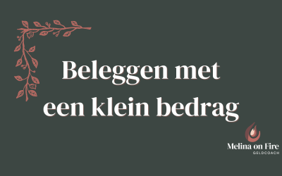 Beleggen met een klein bedrag