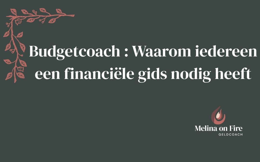 Budgetcoach : Waarom iedereen een financiële gids nodig heeft
