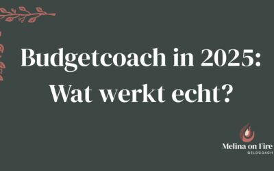 Budgetcoach in 2025: Wat werkt echt?