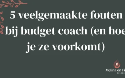 5 veelgemaakte fouten bij budget coach (en hoe je ze voorkomt)