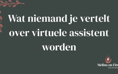 Wat niemand je vertelt over virtuele assistent worden