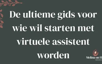 De ultieme gids voor wie wil starten met virtuele assistent worden