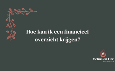 Hoe kan ik een financieel overzicht krijgen?