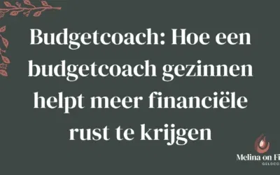 Budgetcoach: Hoe een budgetcoach gezinnen helpt meer financiële rust te krijgen