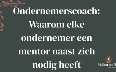Ondernemerscoach: Waarom elke ondernemer een mentor naast zich nodig heeft