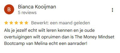 review Money mindset bootcamp