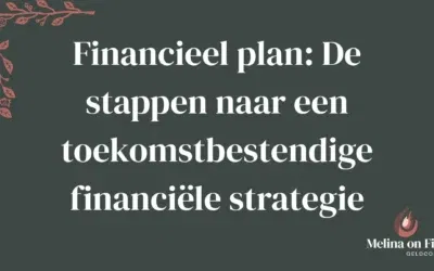 Financieel plan: De stappen naar een toekomstbestendige financiële strategie