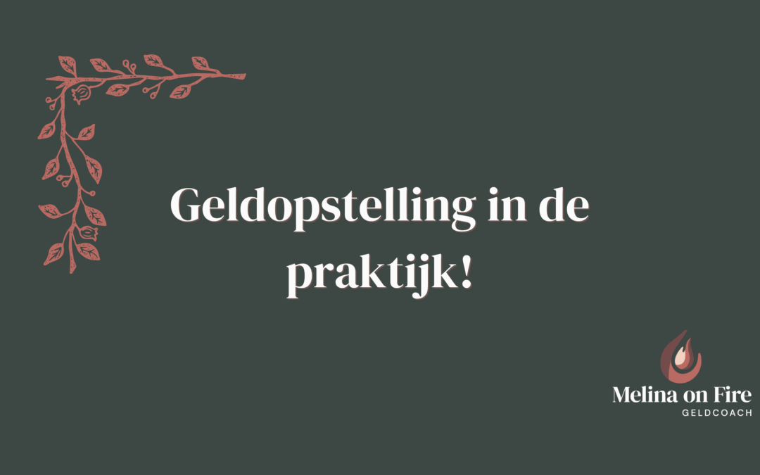 geldopstelling