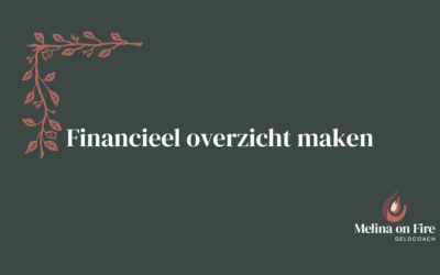 Financieel overzicht maken zo krijg je eindelijk grip op je geld