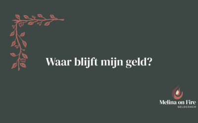 Waar blijft mijn geld en hoe krijg je daar eindelijk grip op