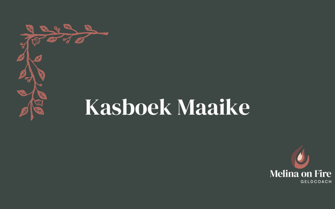 Kasboek Maaike